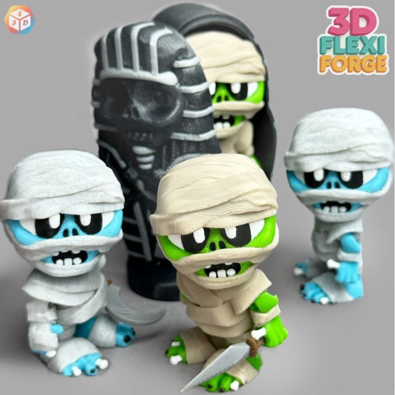 木乃伊-3D合纵社-3D打印模型STL格式3mf格式免费下载！