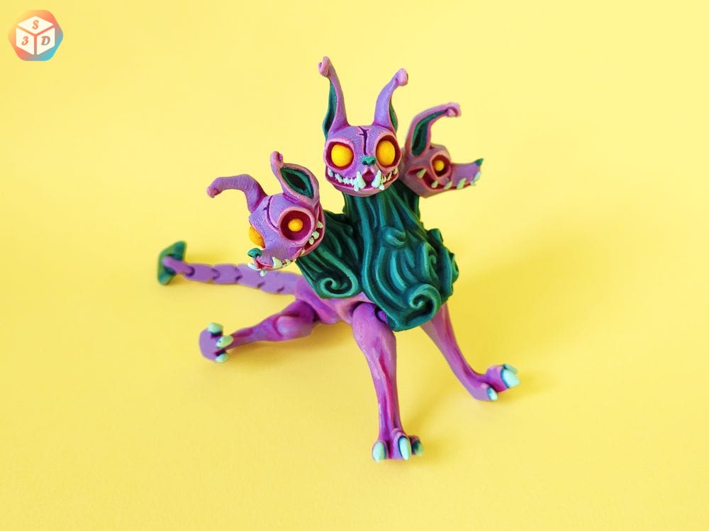 图片[3]-【恐怖系列】68 地狱犬-3D合纵社-3D打印模型STL格式3mf格式免费下载！