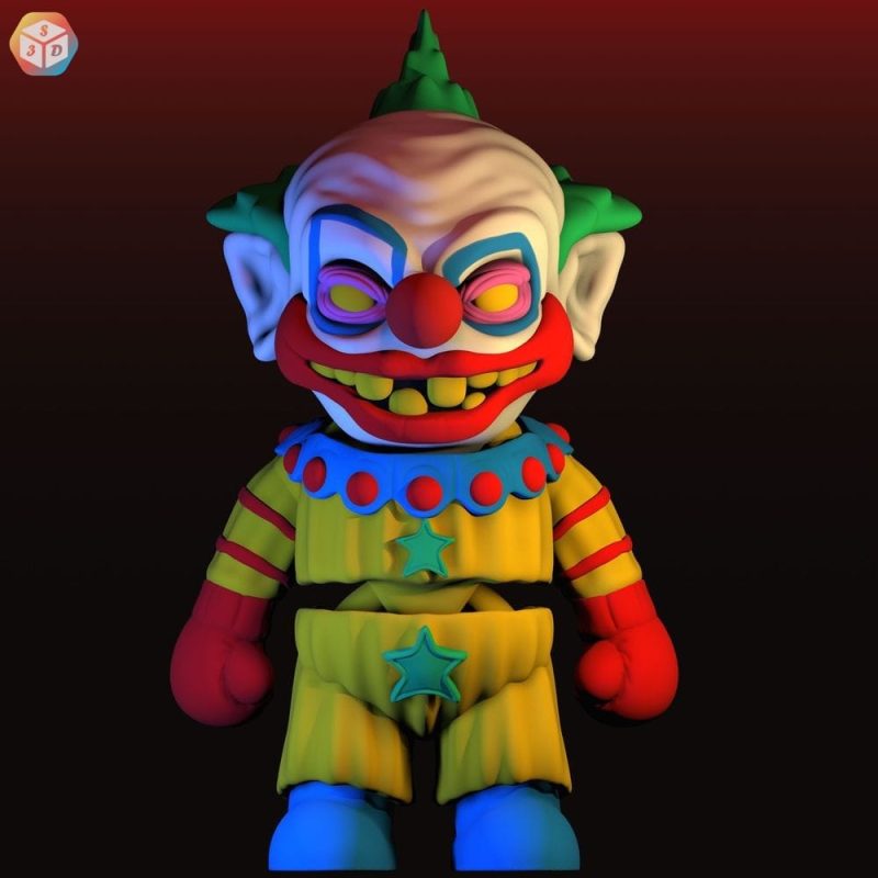 小丑-3D合纵社-3D打印模型STL格式3mf格式免费下载！