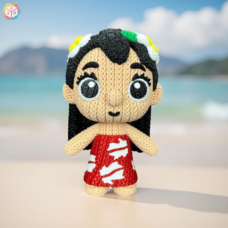 针织莉萝-3D合纵社-3D打印模型STL格式3mf格式免费下载!