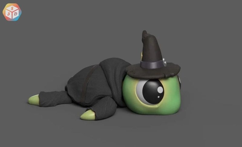 巫师乌龟-3D合纵社-3D打印模型STL格式3mf格式免费下载！