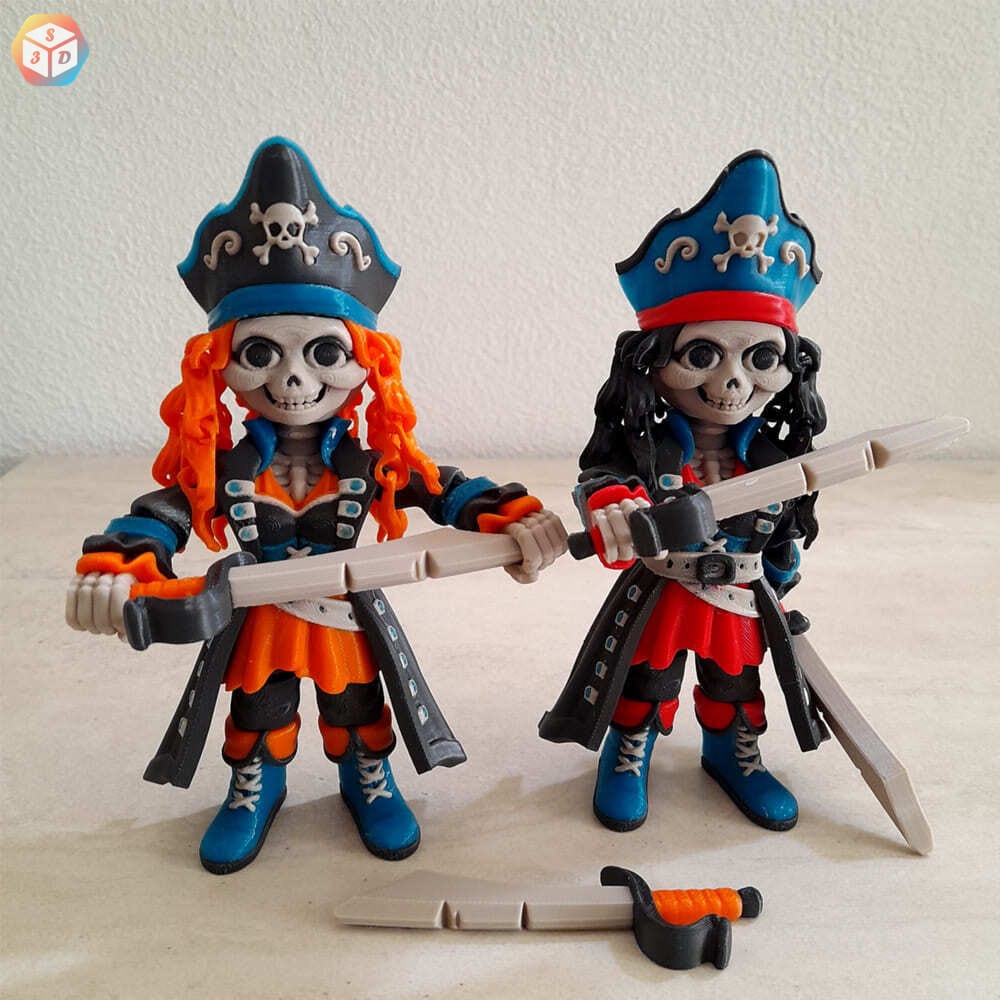 图片[4]-骷髅海盗-3D合纵社-3D打印模型STL格式3mf格式免费下载！