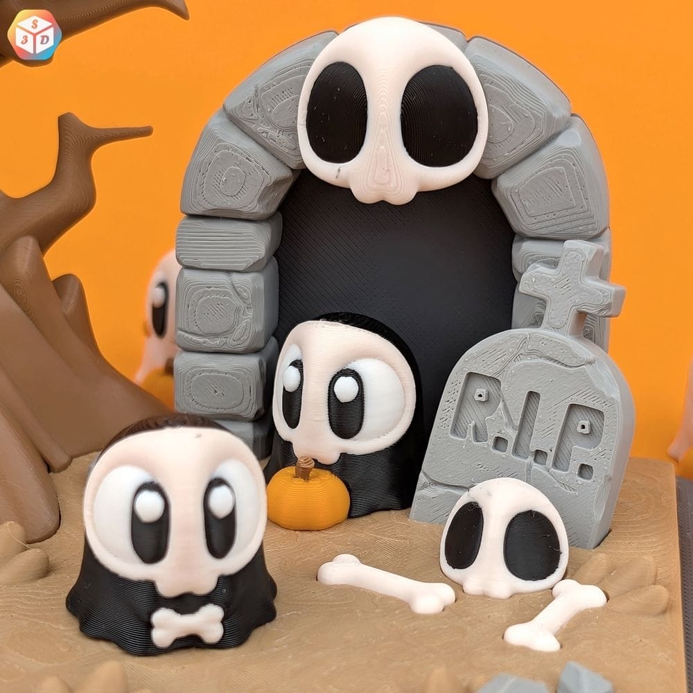 图片[2]-幽灵与墓地-3D合纵社-3D打印模型STL格式3mf格式免费下载！