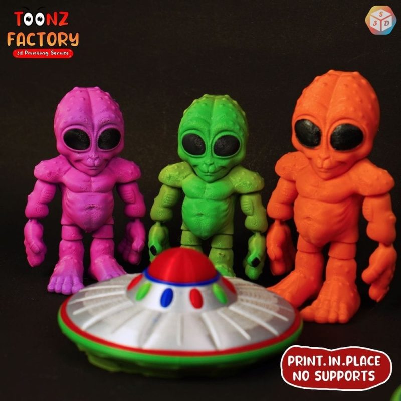 外星人-3D合纵社-3D打印模型STL格式3mf格式免费下载！