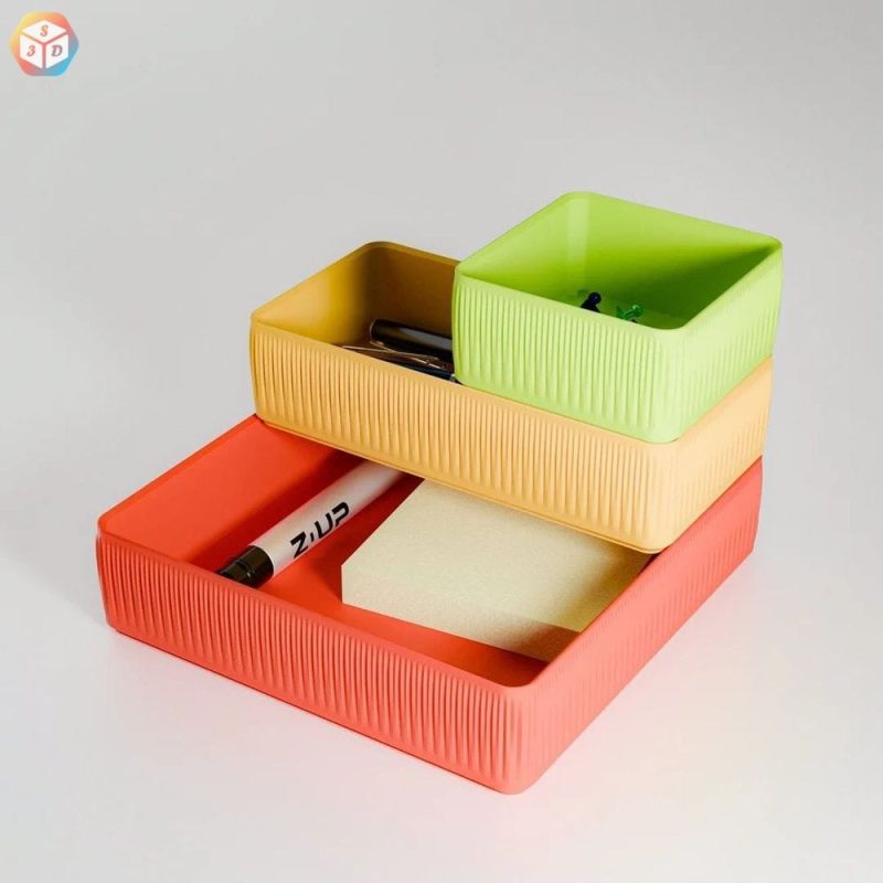 收纳盒-3D合纵社-3D打印模型STL格式3mf格式免费下载！