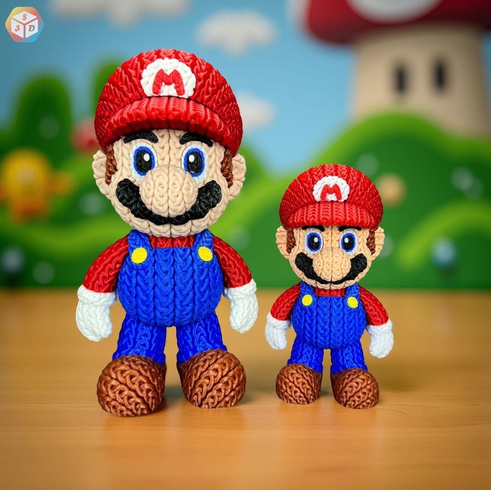 图片[2]-针织马里奥-3D合纵社-3D打印模型STL格式3mf格式免费下载！