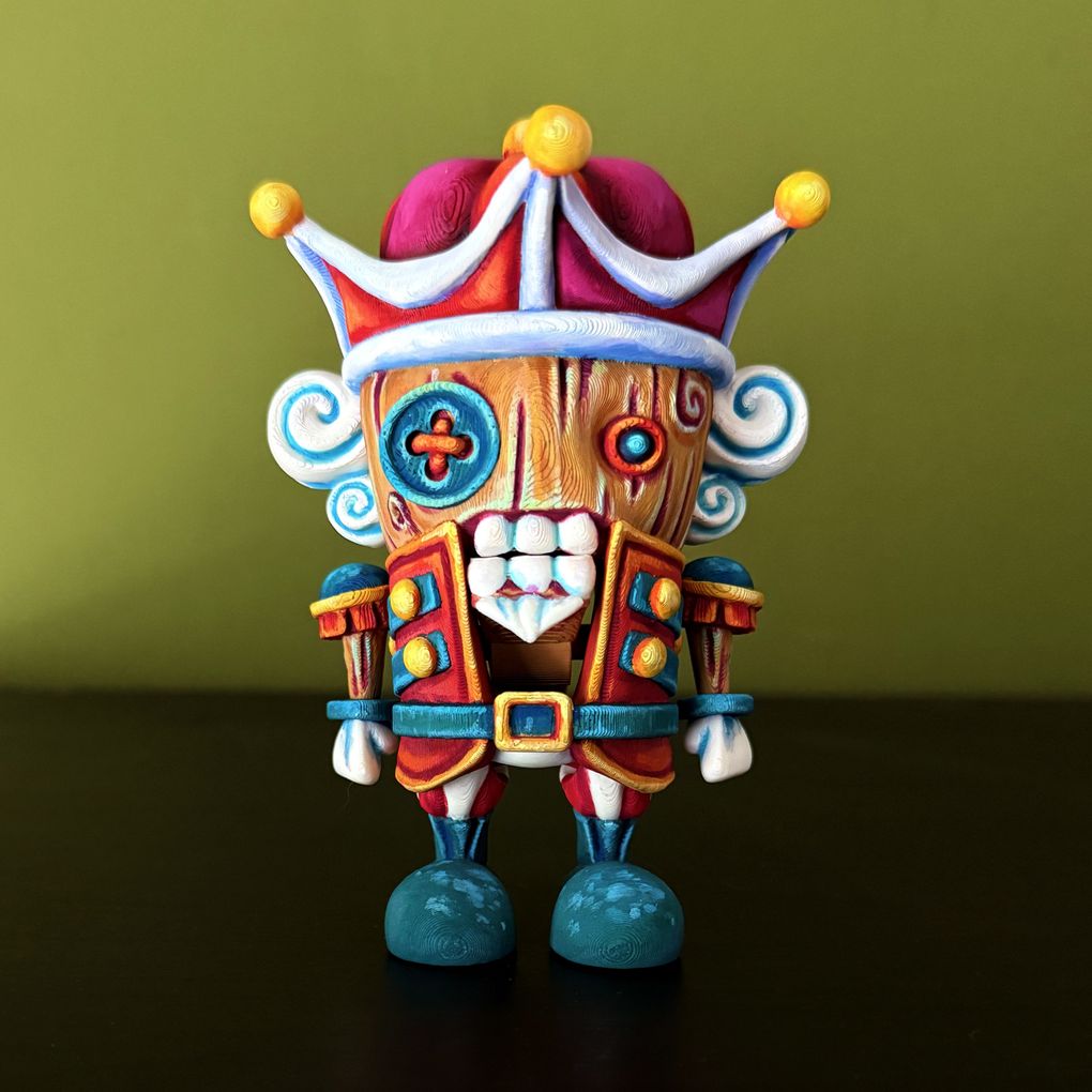 扭曲胡桃夹子-3D合纵社-3D打印模型STL格式3mf格式免费下载！
