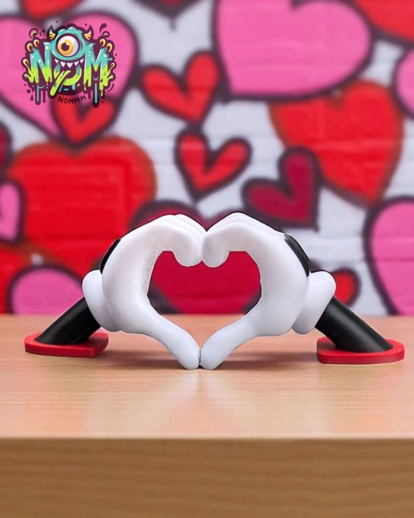 图片[2]-爱心手势-3D合纵社-3D打印模型STL格式3mf格式免费下载！
