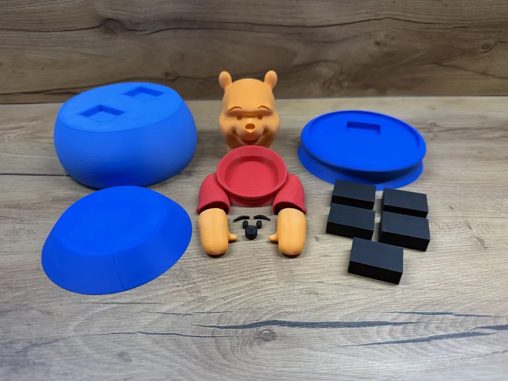 图片[2]-蜂蜜罐维尼熊-3D合纵社-3D打印模型STL格式3mf格式免费下载！