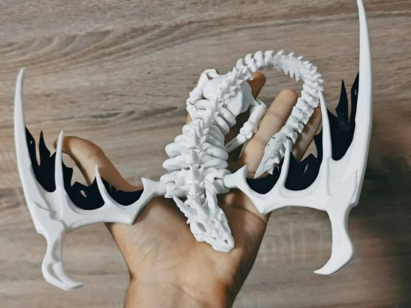 骨龙-3D合纵社-3D打印模型STL格式3mf格式免费下载！