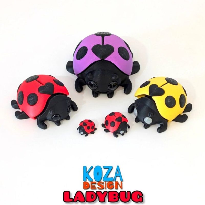 七星瓢虫-3D合纵社-3D打印模型STL格式3mf格式免费下载！