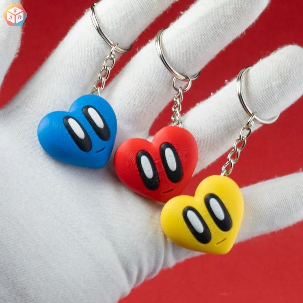 图片[3]-爱心钥匙链-3D合纵社-3D打印模型STL格式3mf格式免费下载！