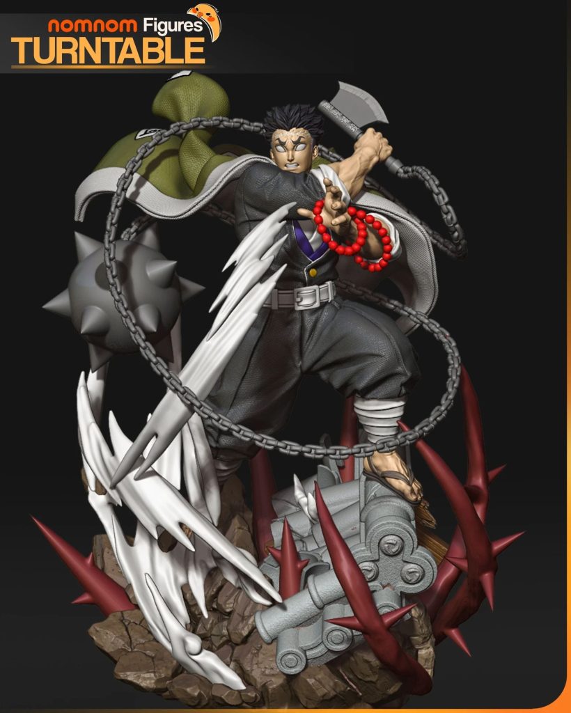 图片[4]-【鬼灭之刃】岩柱·悲鸣屿行冥-3D合纵社-3D打印模型STL格式3mf格式免费下载！