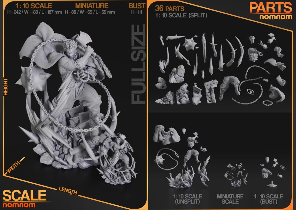 图片[2]-【鬼灭之刃】岩柱·悲鸣屿行冥-3D合纵社-3D打印模型STL格式3mf格式免费下载！