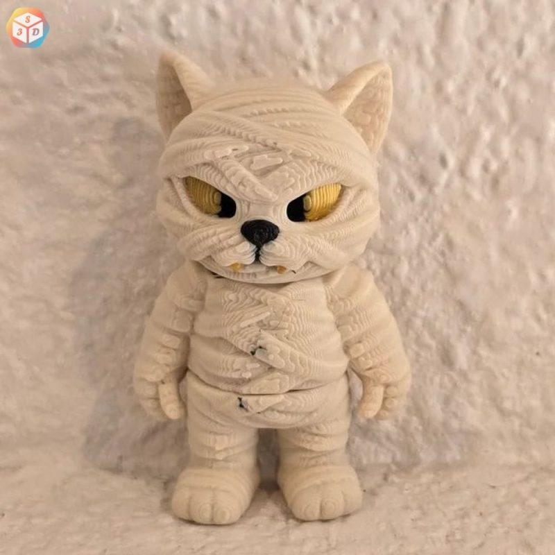 僵尸猫-3D合纵社-3D打印模型STL格式3mf格式免费下载！