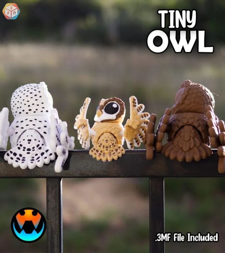 图片[4]-小角鸮-3D合纵社-3D打印模型STL格式3mf格式免费下载！