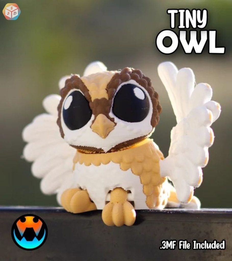 图片[3]-小角鸮-3D合纵社-3D打印模型STL格式3mf格式免费下载！