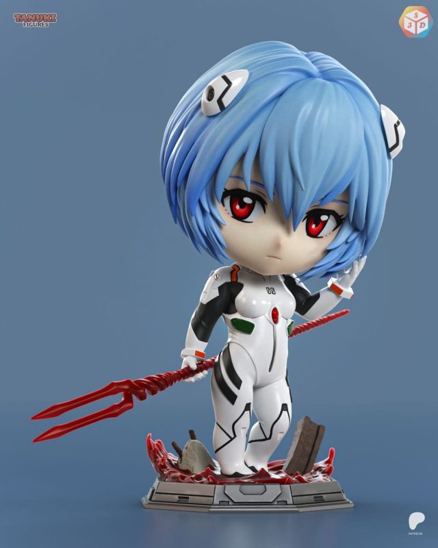 Q版绫波丽-3D合纵社-3D打印模型STL格式3mf格式免费下载！