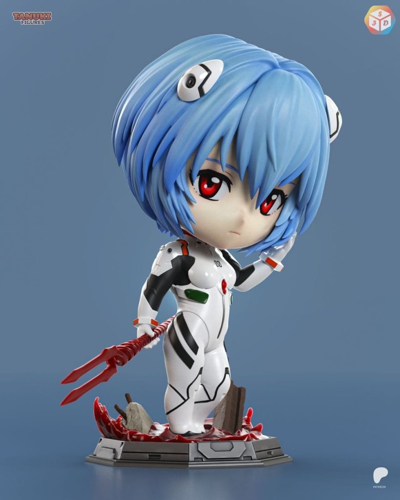 图片[4]-Q版绫波丽-3D合纵社-3D打印模型STL格式3mf格式免费下载！