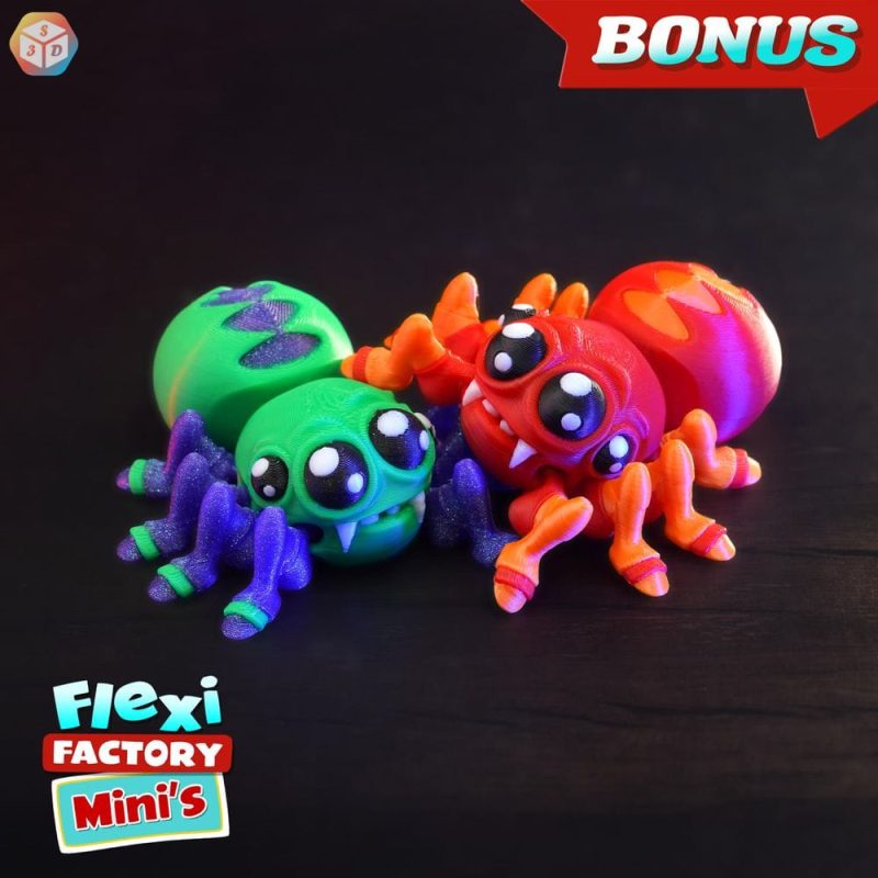 蜘蛛-3D合纵社-3D打印模型STL格式3mf格式免费下载!