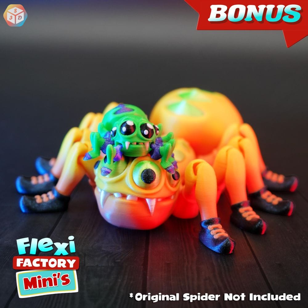 图片[4]-蜘蛛-3D合纵社-3D打印模型STL格式3mf格式免费下载！