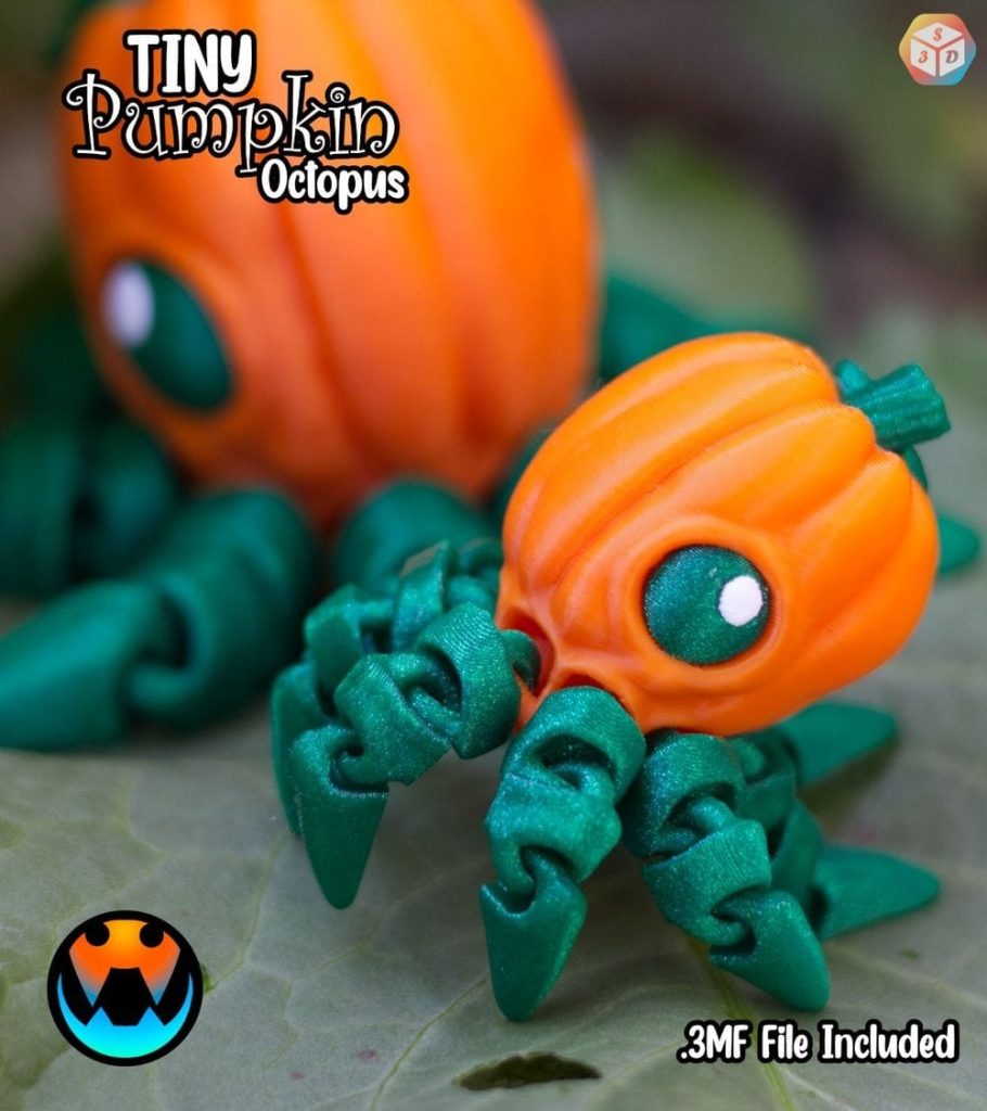 图片[4]-南瓜小章鱼-3D合纵社-3D打印模型STL格式3mf格式免费下载！