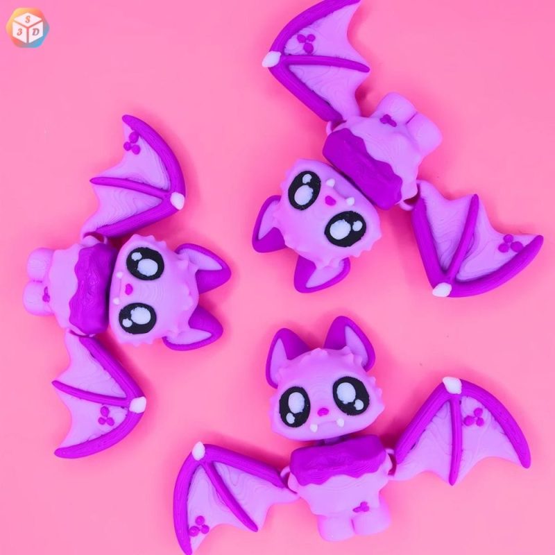 蝙蝠-3D合纵社-3D打印模型STL格式3mf格式免费下载!