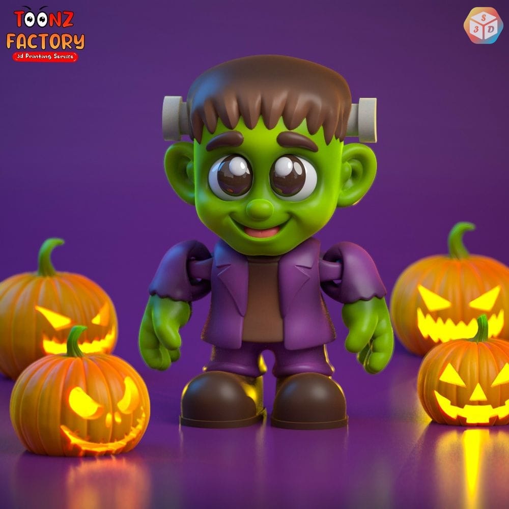 图片[2]-弗兰肯斯坦与木乃伊-3D合纵社-3D打印模型STL格式3mf格式免费下载！