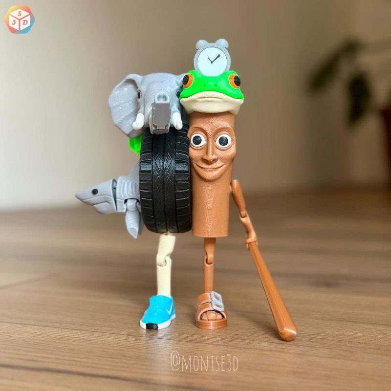 LA GRANDE COMBONATIONE-3D合纵社-3D打印模型STL格式3mf格式免费下载！