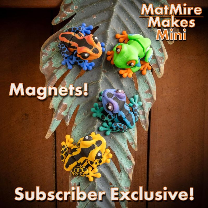 迷你青蛙-3D合纵社-3D打印模型STL格式3mf格式免费下载!