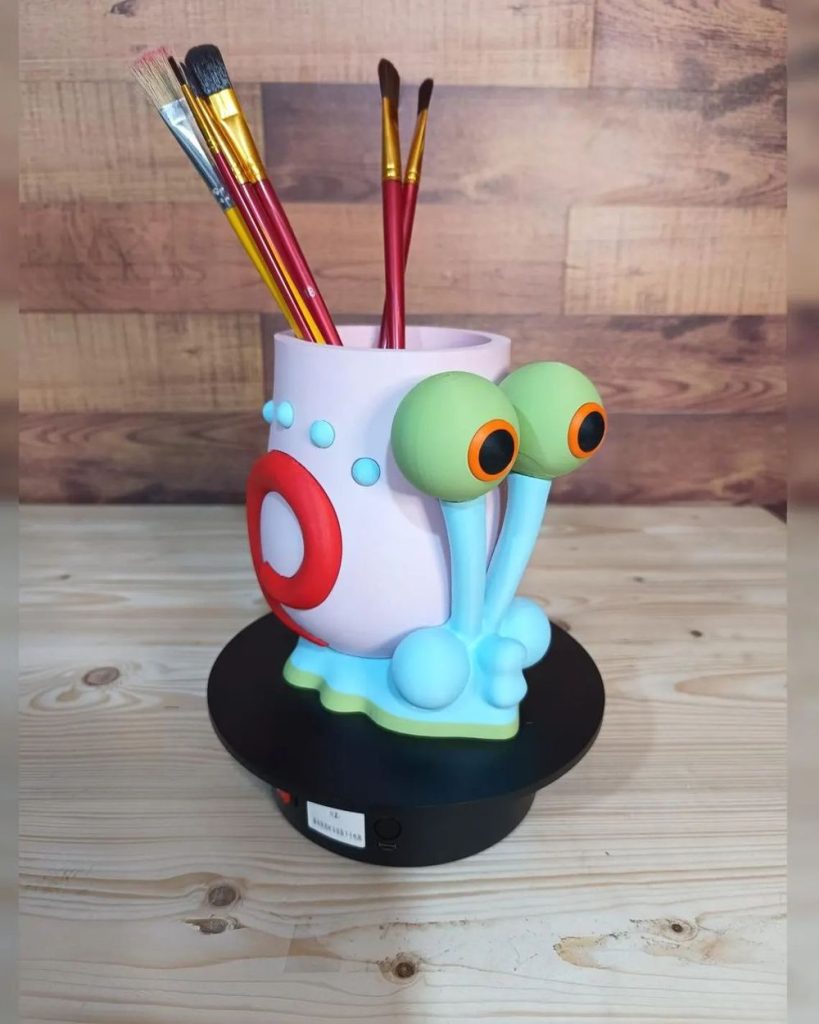 图片[2]-蜗牛笔筒-3D合纵社-3D打印模型STL格式3mf格式免费下载！