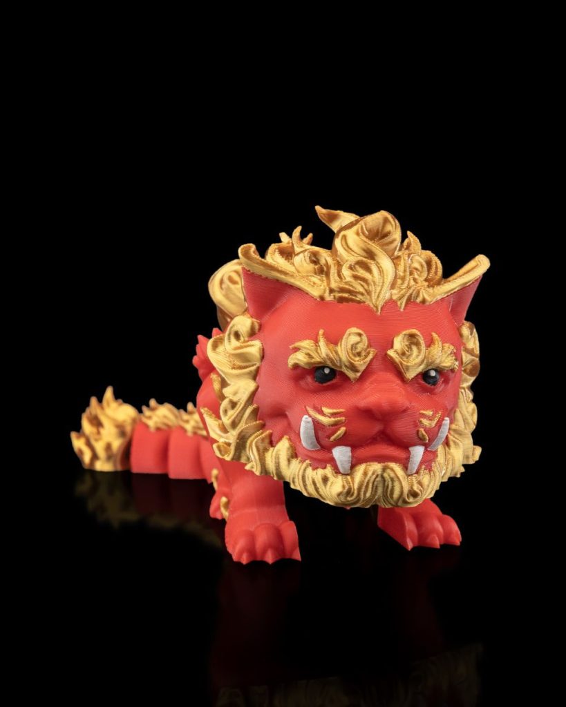 福狮-3D合纵社-3D打印模型STL格式3mf格式免费下载！