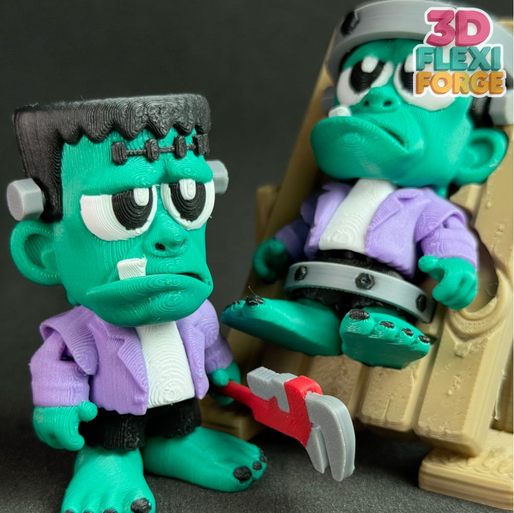 科学怪人-3D合纵社-3D打印模型STL格式3mf格式免费下载！