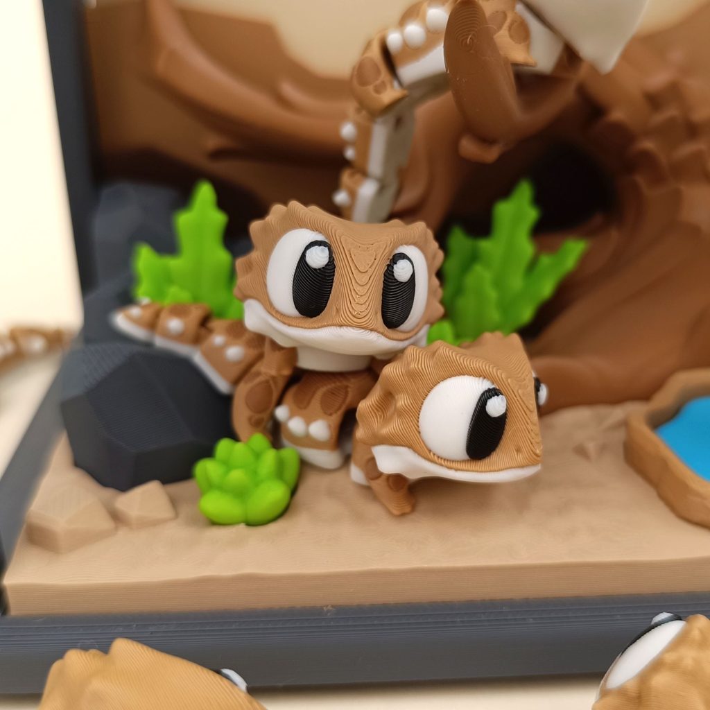 图片[3]-可爱的蜥蜴-3D合纵社-3D打印模型STL格式3mf格式免费下载！