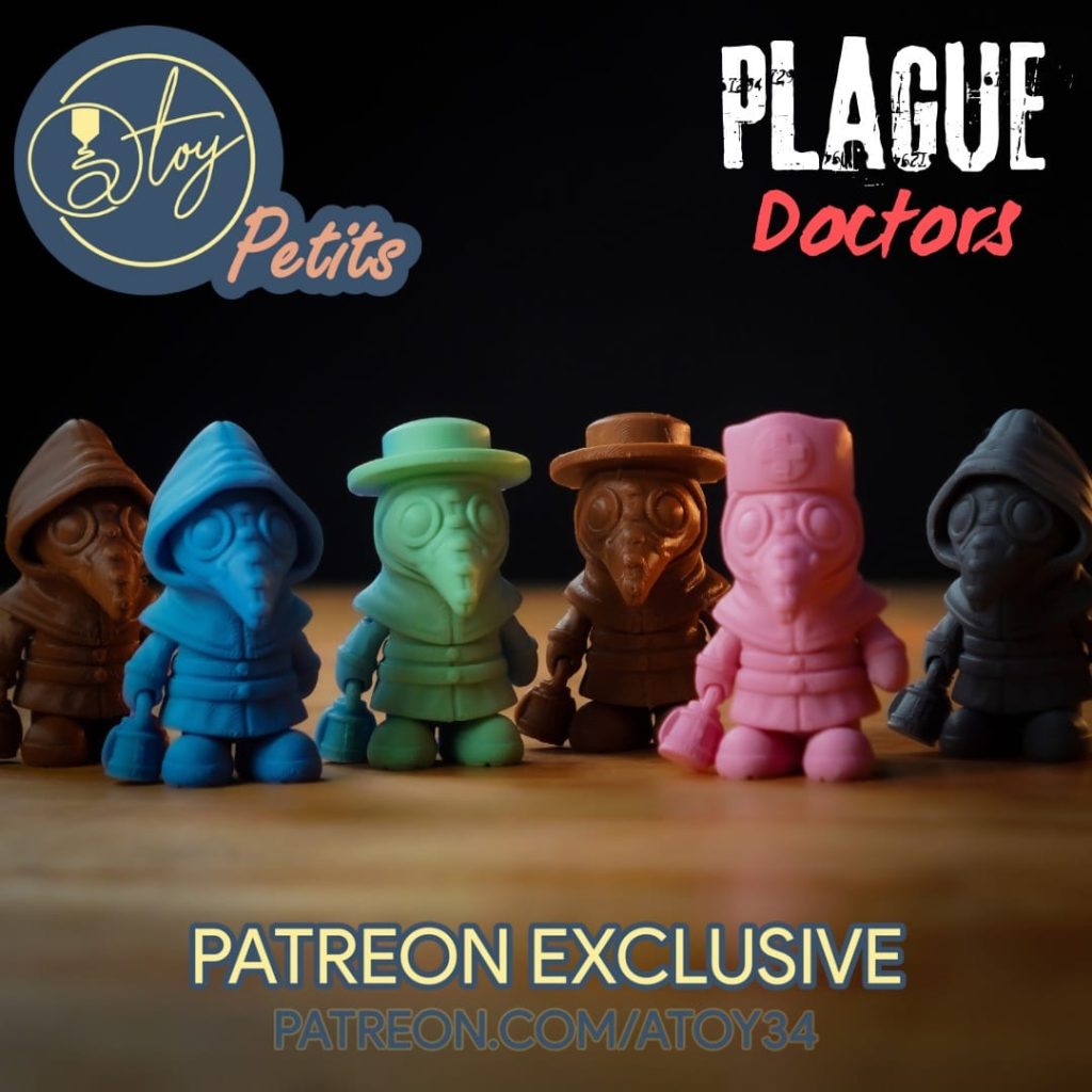 图片[3]-瘟疫医生-3D合纵社-3D打印模型STL格式3mf格式免费下载！