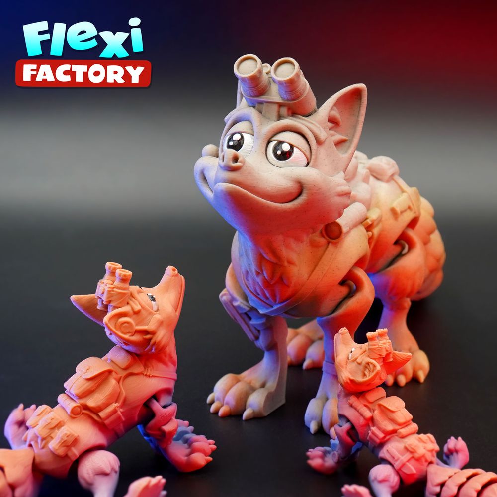 图片[3]-战术狐狸-3D合纵社-3D打印模型STL格式3mf格式免费下载！