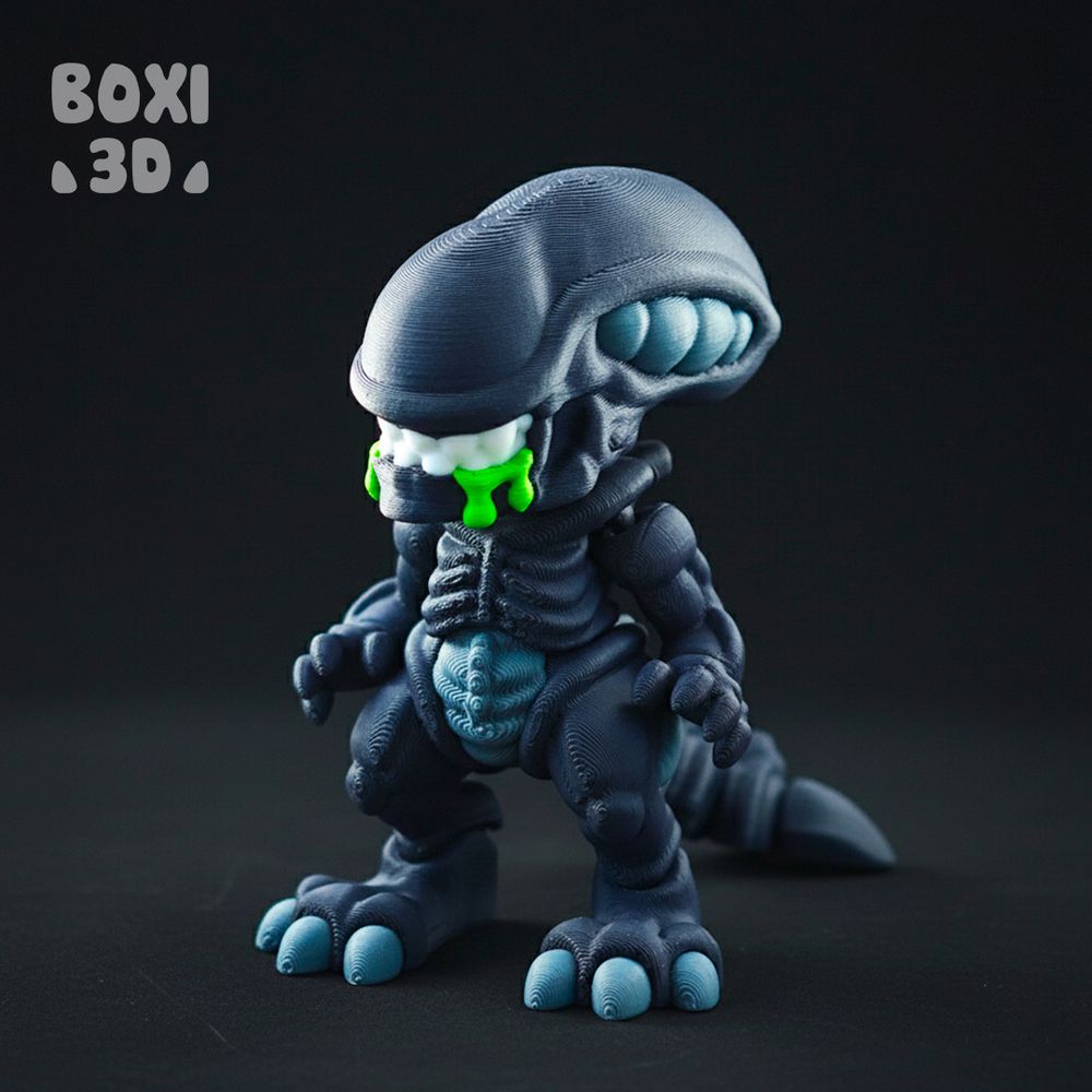 异形-3D合纵社-3D打印模型STL格式3mf格式免费下载！