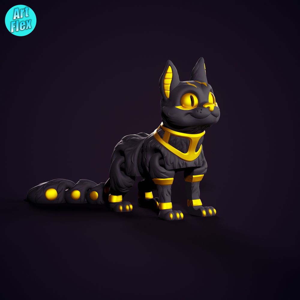 图片[4]-埃及猫-3D合纵社-3D打印模型STL格式3mf格式免费下载！