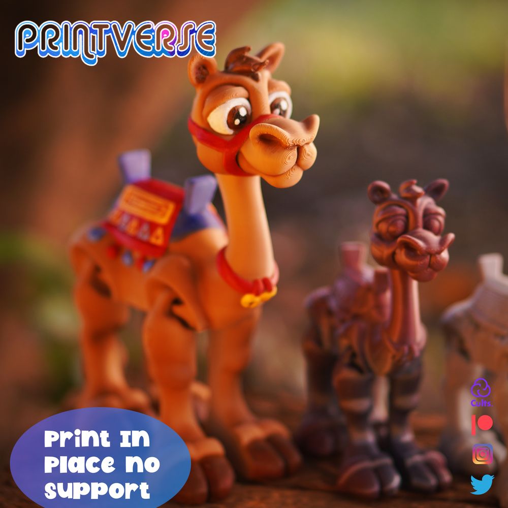 图片[4]-骆驼-3D合纵社-3D打印模型STL格式3mf格式免费下载！