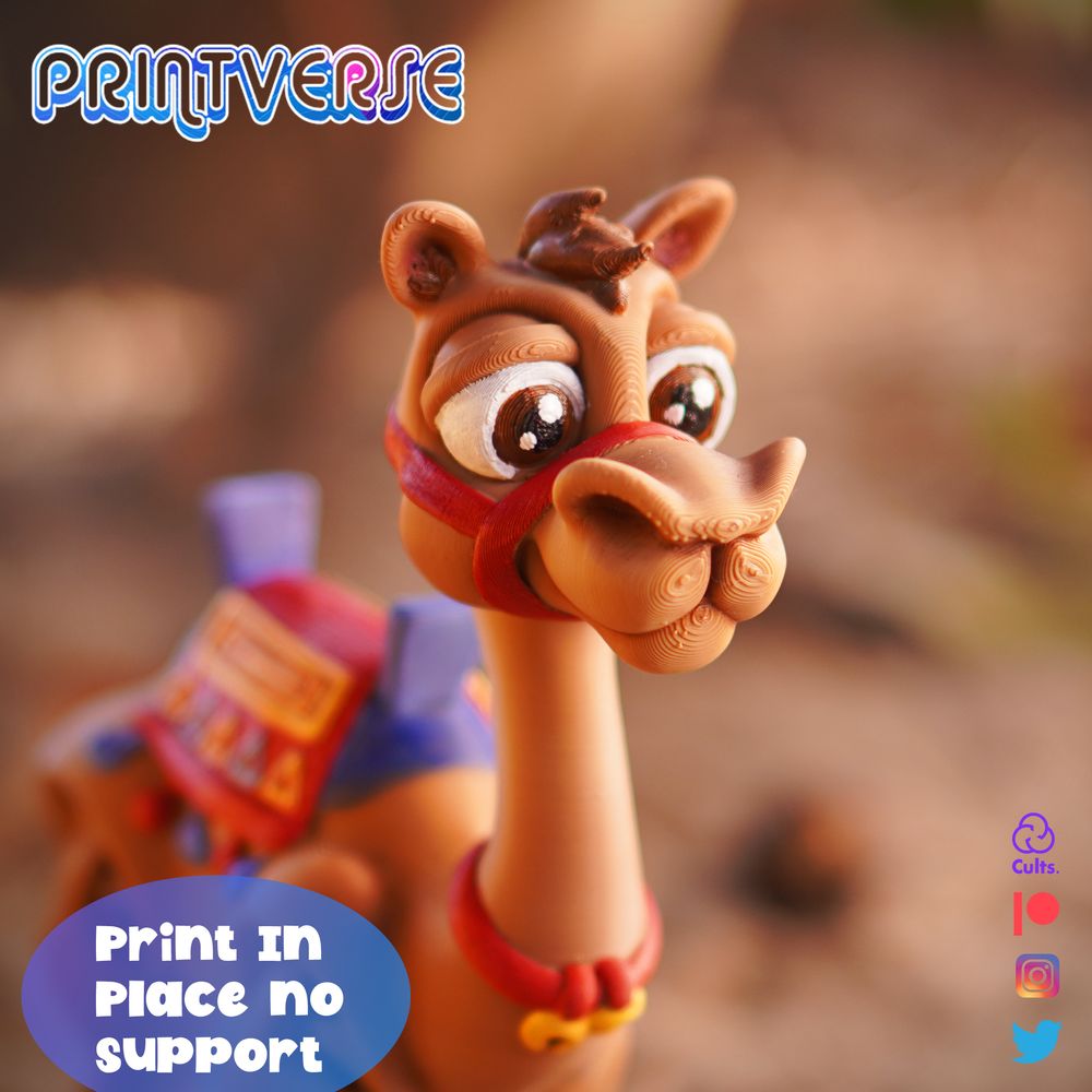 图片[3]-骆驼-3D合纵社-3D打印模型STL格式3mf格式免费下载！