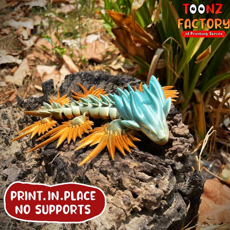 图片[2]-蜗牛龙-3D合纵社-3D打印模型STL格式3mf格式免费下载！