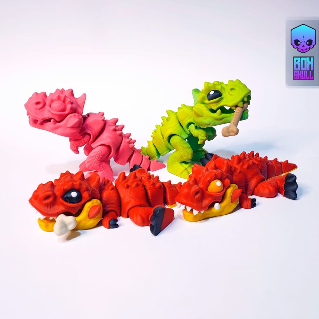 图片[3]-小霸王龙-3D合纵社-3D打印模型STL格式3mf格式免费下载！