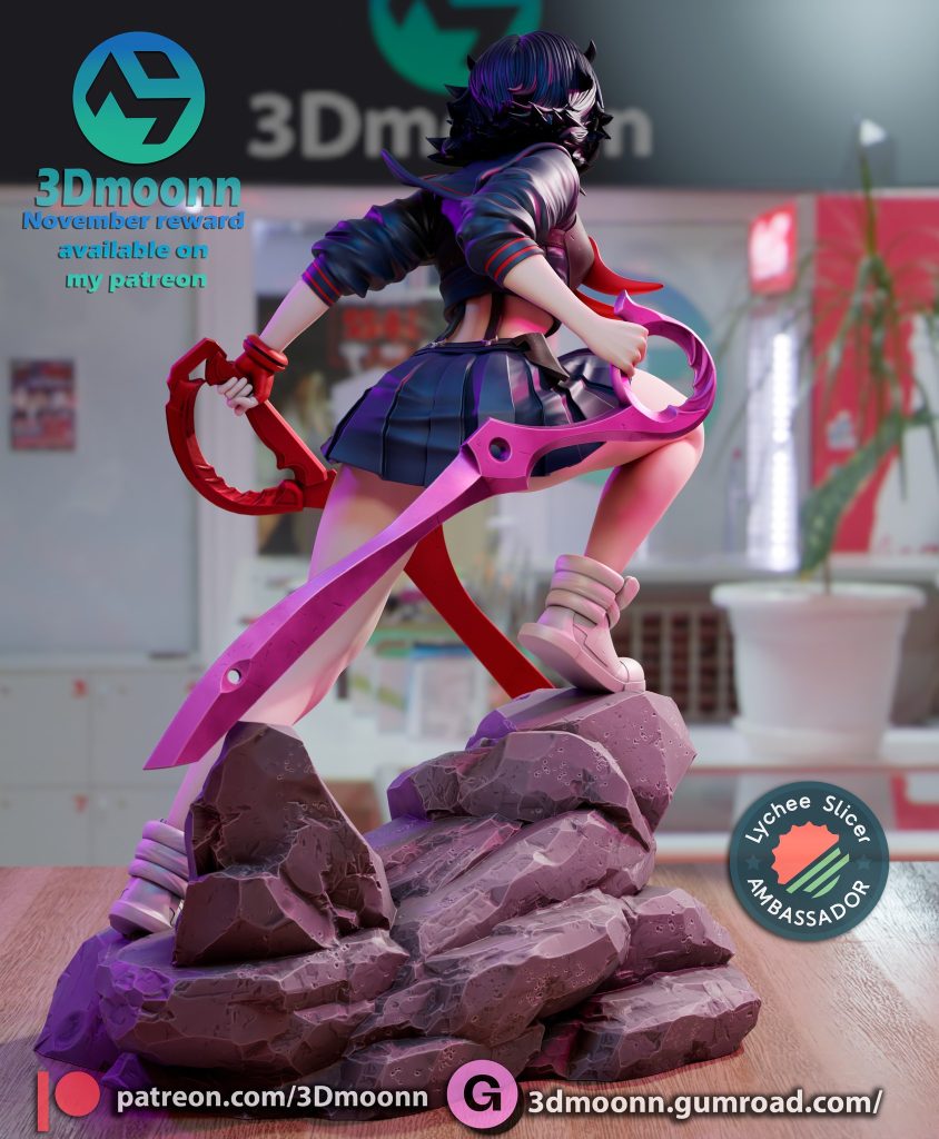 图片[2]-【斩服少女】缠流子-3D合纵社-3D打印模型STL格式3mf格式免费下载！