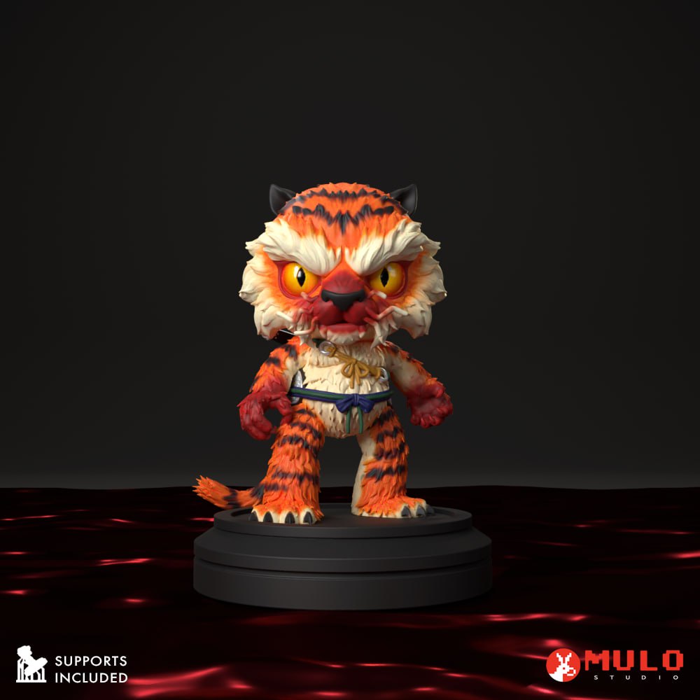 图片[4]-Q版虎先锋-3D合纵社-3D打印模型STL格式3mf格式免费下载！