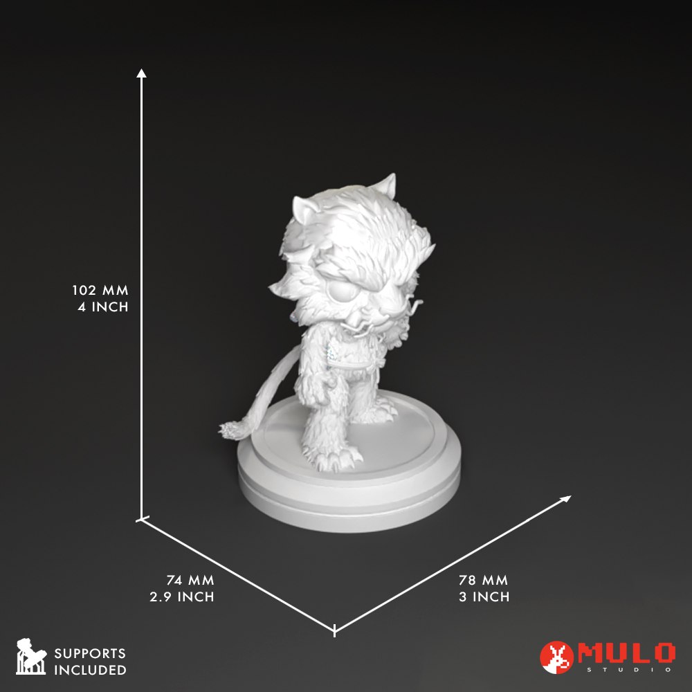 图片[2]-Q版虎先锋-3D合纵社-3D打印模型STL格式3mf格式免费下载！