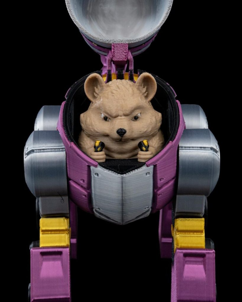 图片[2]-独角兽机器人-3D合纵社-3D打印模型STL格式3mf格式免费下载！