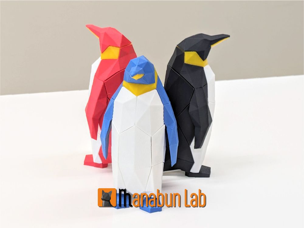 图片[5]-【拼图小动物】企鹅-3D合纵社-3D打印模型STL格式3mf格式免费下载！