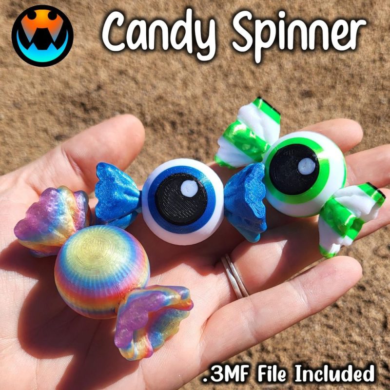 眼睛糖果-3D合纵社-3D打印模型STL格式3mf格式免费下载！