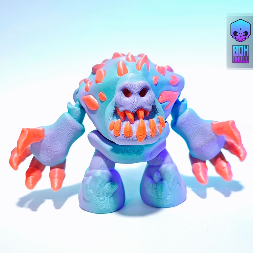 石头怪-3D合纵社-3D打印模型STL格式3mf格式免费下载！