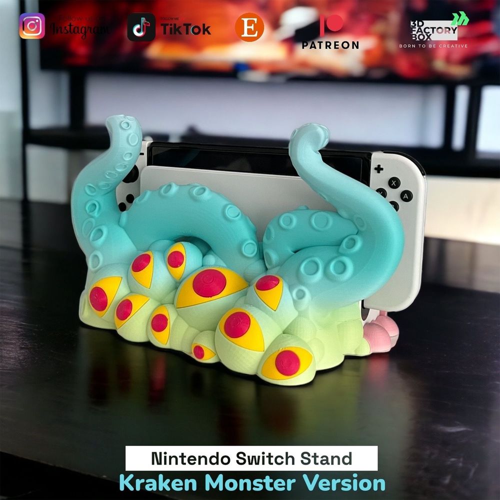 图片[4]-克拉肯怪兽支架-3D合纵社-3D打印模型STL格式3mf格式免费下载！